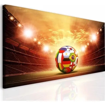Obraz Malvis ® Dětský obraz Fotbalový míč Velikost (šířka x výška): 45x30 cm