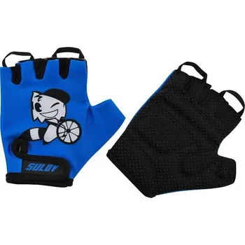 Cyklistické rukavice Sulov® Cyklorukavice SULOV® JUNIOR, modrá Oblečení velikost: L
