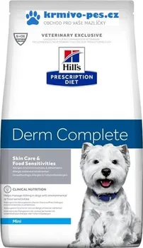Krmivo pro psa Hill's Pet Nutrition Prescription Diet Canine Derm Complete Mini