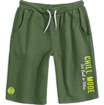 Chlapecké kraťasy Chlapecké bermudy LEMON BERET CHILL MODE khaki Velikost: 164