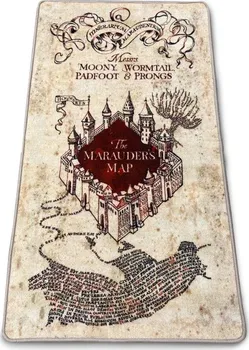 Koberec Groovy Harry Potter Carpet Marauders Map 76 x 133 cm