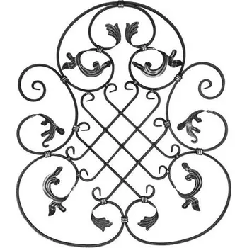 brána PSG 13.029 - ozdobný ornament pro kované ploty, brány a mříže