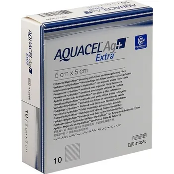 Convatec Aquacel Ag+ Extra 5 x 5 cm 10…