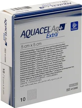 Krytí na ránu Convatec Aquacel Ag+ Extra 5 x 5 cm 10 ks