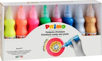 Vodová barva Primo Temperové barvy 3D Fluo + Metal 50 ml
