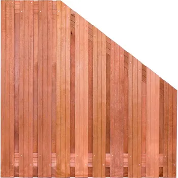 Plot Zahradní dělící stěna z tvrdého dřeva 180x180/90 (Zahradní dělící stěna z tvrdého dřeva)