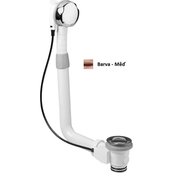 Sifon Vanový automat Paffoni měď ZACC118RM