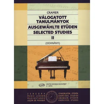 Selected Studies 2 by Johann Baptist Cramer / vybrané klavírní etudy