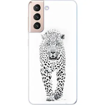 Odolné silikonové pouzdro iSaprio - White Jaguar - Samsung Galaxy S21