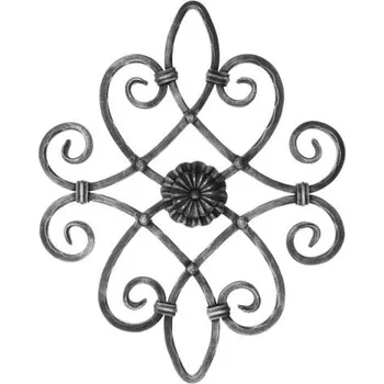 brána PSG 13.018 - ozdobný ornament pro kované ploty, brány a mříže