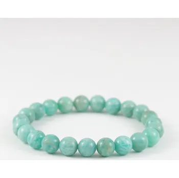 Čakrový náramek z modrého amazonitu