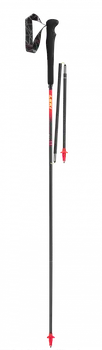 Nordic walkingová hůl LEKI Micro RCM Superlight 65025861 neonred/carbon/neonyellow 2020 130 cm