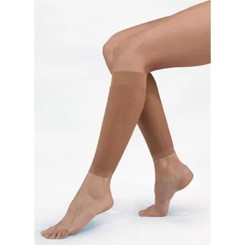 Dámské punčochy SOLIDEA Leg masážní návlek, Barva Nero, Velikost S