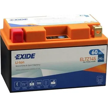Auto-moto baterie Motobaterie Exide Bike Li-Ion 12V, 5Ah, 290A, 60Wh, ELTZ14S