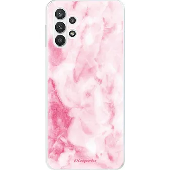 Pouzdro na mobilní telefon Silikonové pouzdro iSaprio - Samsung Galaxy A32 5G - RoseMarble 16 (Odolný silikonový kryt, obal, pouzdro iSaprio - Samsung Galaxy A32 5G - RoseMarble 16 - skvělá ochrana a pružnost, stylový UV potisk, lehkost, tiskne se v České republice)
