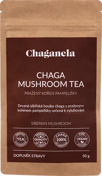 Léčivý čaj Chaganela Sibiřský čagový čaj s praženým kořenem pampelišky 50 g