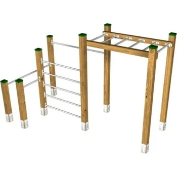 Dětské hřiště Playground System Workoutový prvek - venkovní fitness sestava Cubs 2 .