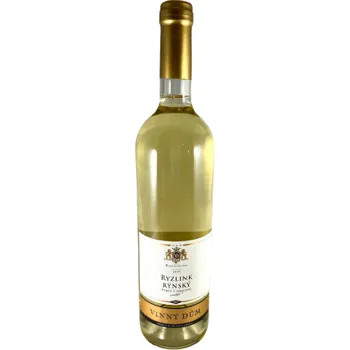Víno Vinný dům Ryzlink Rýnský Výběr z hroznů 2018 0,75l