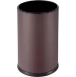 Koš pokojový, kulatý, hnědá koženka KGDB734BDB