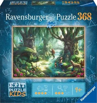 Puzzle Ravensburger Exit Kids V magickém lese 368 dílků