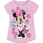 Setino Tričko s krátkým rukávem Minnie světle růžové bavlna 128 cm