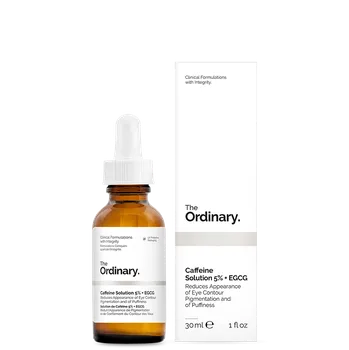 Péče o oční okolí The ordinary Caffeine Solution 5% + EGCG - Oční sérum na tmavé kruhy a otoky - 5% kofeinu + EGCG 30 ml