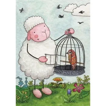 Cestování Pocztówka z kolorowanką - Uciśnionych wypuści - Daniel Gruber