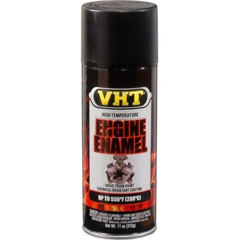 Autolak VHT Barva na motory Engine Enamel, černá matná, 400 ml