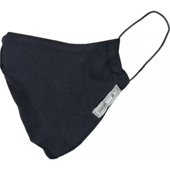 rouška Nanosilver Dětská Rouška Classic s kapsou na filtr včetně dvou kusů filtru různé barvy Černá