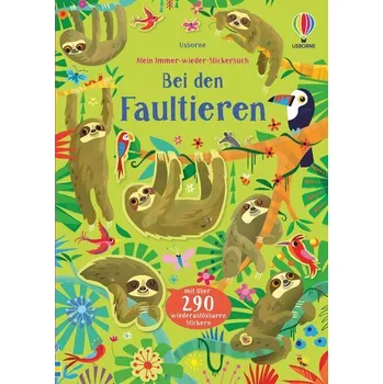 První čtění Mein Immer-wieder-Stickerbuch: Bei den Faultieren - Robson, Kirsteen