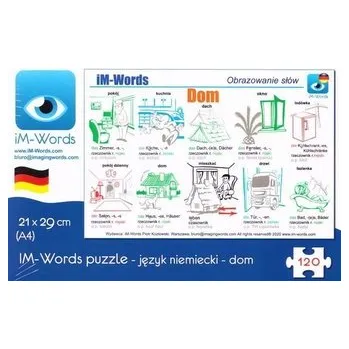 Německý jazyk iM-Words Puzzle 120 Niemiecki - Dom