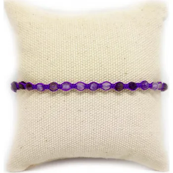 Náramek Shamballa náramek ametyst