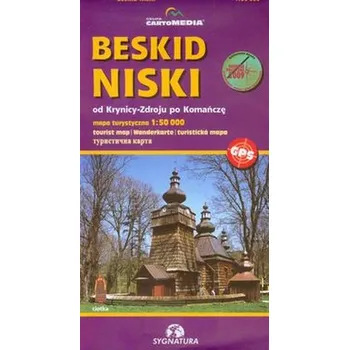 Beskid Niski mapa turystyczna 1:50 000