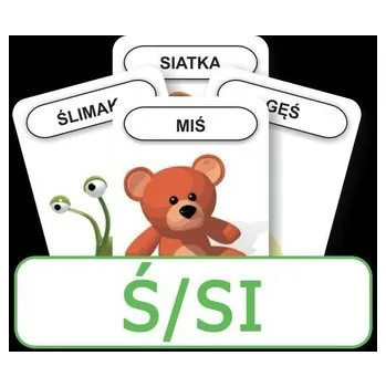 Pexeso Logopedyczny Piotruś. Część IX - głoska Ś/SI