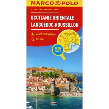 MARCO POLO Karte Frankreich Languedoc-Roussillon 1:275 000