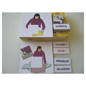 Cizojazyčná kniha Zestaw dydaktyczny. Co robi? Czym? - praca zbiorowa