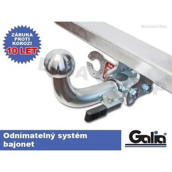 Tažné zařízení Tažné zařízení Lada VAZ 2170-72 2008- , odnímatelný bajonet, Galia