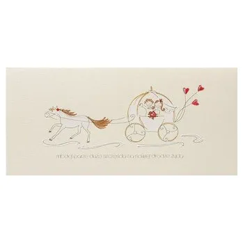 Karnet Ślub DL SDU01 - Karoca