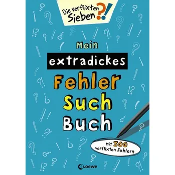 První čtění Mein extradickes Fehler-Such-Buch (petrol)