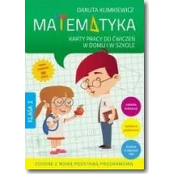 Cizojazyčná kniha Matematyka kl.2 Karty Pracy do ćwiczenia w domu i w szkole - Klimkiewicz Danuta