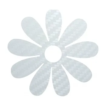 Samolepící dekorace Kopretina 001 (51 - 3D karbon bílý) SAMOLEPKA NA AUTO, NÁLEPKA, FÓLIE, POLEP, TUNING, VLASTNÍ TEXT, TISK, AUTOSAMOLEPKY.cz, POLEPY, OBRÁZEK, LOGO, 3D STICKERS