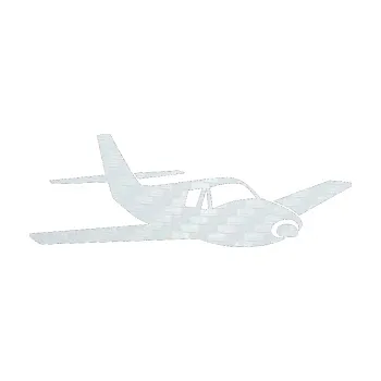 Polep vozidla SAMOLEPKA Letadlo 001 pravá (51 - 3D karbon bílý) NA AUTO, NÁLEPKA, FÓLIE, POLEP, TUNING, VLASTNÍ TEXT, TISK, AUTOSAMOLEPKY.cz, POLEPY, OBRÁZEK, LOGO, SAMOLEPKY