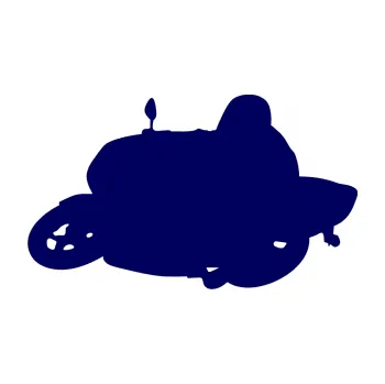 Samolepící dekorace Motorka 009 levá silniční motorky (23 - tmavě modrá) SAMOLEPKA NA AUTO, NÁLEPKA, FÓLIE, POLEP, TUNING, VLASTNÍ TEXT, TISK, AUTOSAMOLEPKY.cz, POLEPY, OBRÁZEK, LOGO, 3D STICKERS