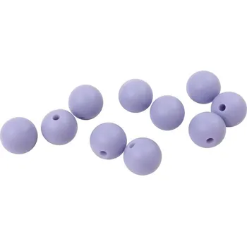 Příze Silikonový korálek 12mm Fialový (Silikonový korálek 12mm Fialový)