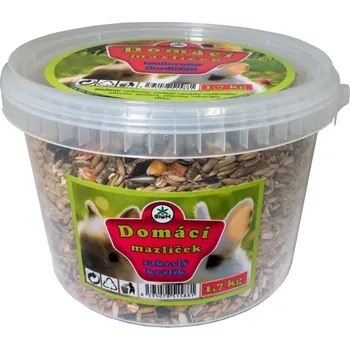Krmivo pro hlodavce Domácí mazlíček - Zakrslý králík 1,7 kg, kbelík"