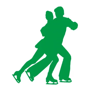 Polep vozidla Krasobruslení 012 pravá pár (12 - zelená) SAMOLEPKA NA AUTO, NÁLEPKA, FÓLIE, POLEP, TUNING, VLASTNÍ TEXT, TISK, AUTOSAMOLEPKY.cz, POLEPY, OBRÁZEK, LOGO, 3D STICKERS