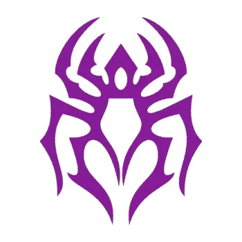 Samolepící dekorace Pavouk 007 (14 - fialová) SAMOLEPKA NA AUTO, NÁLEPKA, FÓLIE, POLEP, TUNING, VLASTNÍ TEXT, TISK, AUTOSAMOLEPKY.cz, POLEPY, OBRÁZEK, LOGO, 3D STICKERS