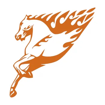 Samolepicí dekorace na vozidlo Animal flames 002 levá kůň (26 - oříšková) SAMOLEPKA NA AUTO, NÁLEPKA, FÓLIE, POLEP, TUNING, VLASTNÍ TEXT, TISK, AUTOSAMOLEPKY.cz, POLEPY, OBRÁZEK, LOGO, 3D STICKERS