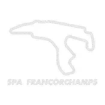 Samolepící dekorace Okruh Spa Francorchamps (84 - Ultra Metalic bílá) SAMOLEPKA NA AUTO, NÁLEPKA, FÓLIE, POLEP, TUNING, VLASTNÍ TEXT, TISK, AUTOSAMOLEPKY.cz, POLEPY, OBRÁZEK, LOGO, 3D STICKERS