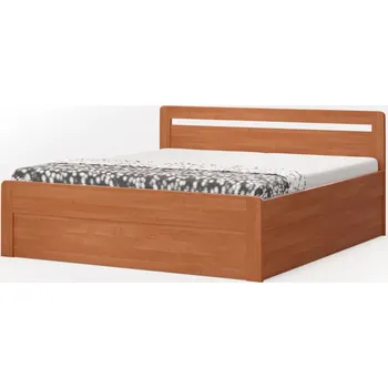 Postel BMB Postel Marika Klasik oblá - imitace dřeva Dekor: Olše, Provedení: Bez roštu, Rozměr: 160 x 200 cm